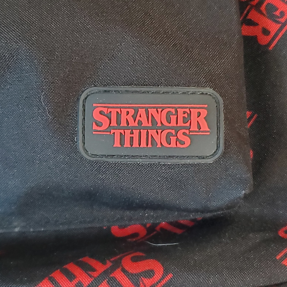 Stranger Things Black & Red Backpack - Picture 3 of 13